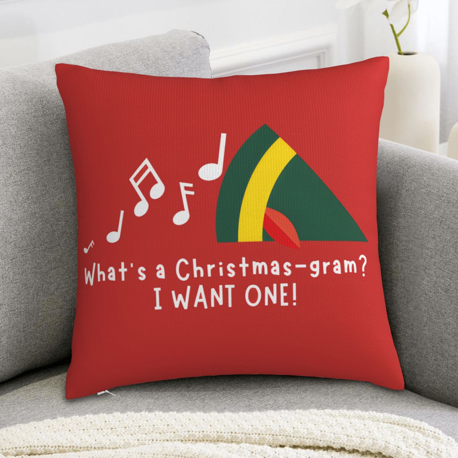 クリスマス枕カバー1枚 - バディ・ザ・エルフ「クリスマスと - Pillow Insert 18X18 のレビューと価格